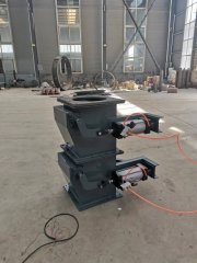 除尘器双层重锤翻板阀手动电动气动翻板阀单层双层翻板阀厂家